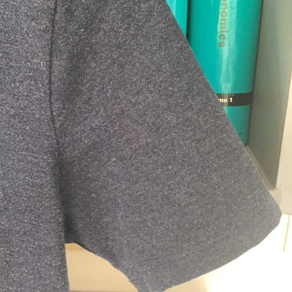 DENIM TEE : Bhane size XS. Chest 36. Stretch t shirt. Cutout at back. - Picture 5 of 8